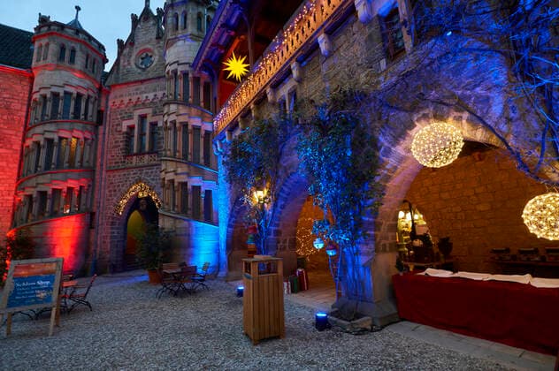Press date for the light and music installation Wintermärchen at Marienburg Castle Pattensen, 24 11 2022 Foto:xU.xStammx xFuturexImage