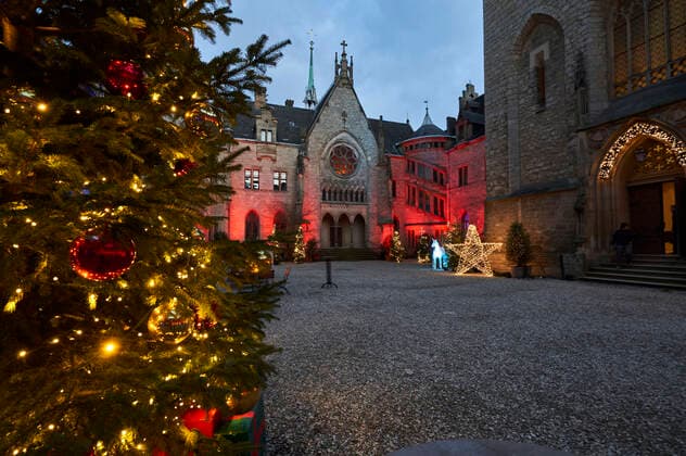 Press date for the light and music installation Wintermärchen at Marienburg Castle Pattensen, 24 11 2022 Foto:xU.xStammx xFuturexImage