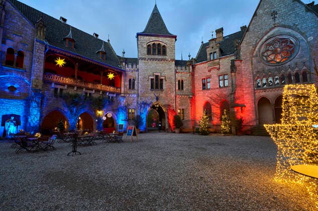 Press date for the light and music installation Wintermärchen at Marienburg Castle Pattensen, 24 11 2022 Foto:xU.xStammx xFuturexImage