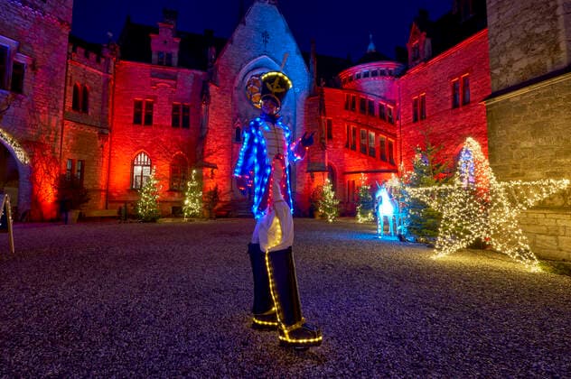 Press date for the light and music installation Wintermärchen at Marienburg Castle Pattensen, 24 11 2022 Foto:xU.xStammx xFuturexImage