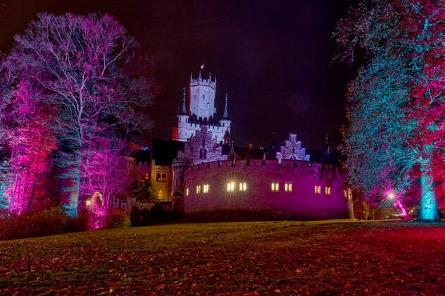 Press date for the light and music installation Wintermärchen at Marienburg Castle Pattensen, 24 11 2022 Foto:xU.xStammx xFuturexImage