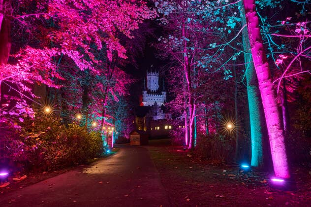 Press date for the light and music installation Wintermärchen at Marienburg Castle Pattensen, 24 11 2022 Foto:xU.xStammx xFuturexImage