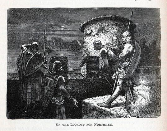 RECORD DATE NOT STATED On the Lookout for Northmen, 1882. Artist: Anonymous Copyright:x?xFinexArtxImages HeritagexImagesx IMAGO ,2630654 ! ACHTUNG: AUFNAHMEDATUM GESCHÄTZT!  Copyright:?xFinexArtxImages HeritagexImagesx IMAGO