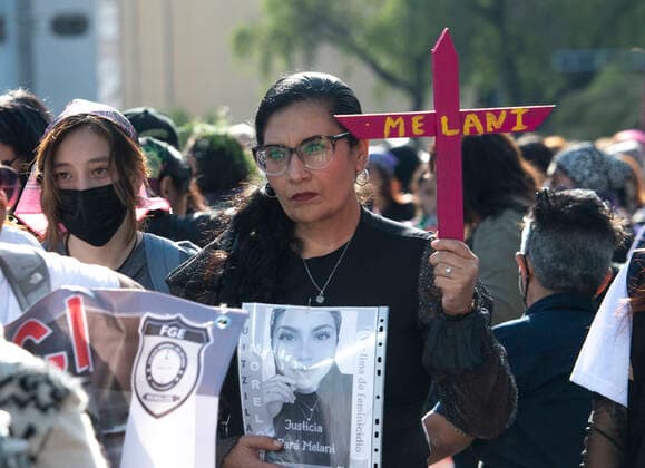 November 25, 2022, Mexico City, Mexico City, Mexico: Thousands of women participate in the commemoration of the International Day for the Disappearance of Violence Against Women in Mexico..A new study reveals that of the 81,000 women and girls intentionally killed around the world last year, more than half died at the hands of their partners or other family members. The document is a terrible reminder that violence against women and girls is one of the most widespread human rights violations in the world, the UN publishes on its November 23, 2022 page. Mexico City Mexico - ZUMAn296 20221125_zip_n296_014 Copyright: xJorgexNunezx