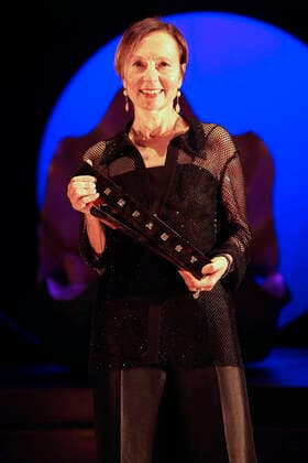 Rafaele Giovanola at the award ceremony of the German Theater Prize Der Faust 2022 at the Düsseldorf Schauspielhaus Düsseldorf, 26 11 2022 Foto:xK.xSchulzx xFuturexImage