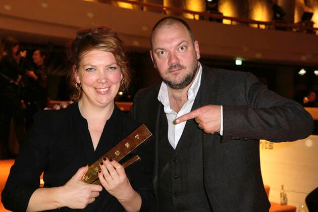 Lina Beckmann and Charly Hübner at the award ceremony of the German Theater Prize Der Faust 2022 at the Düsseldorf Schauspielhaus Düsseldorf, 26 11 2022 Foto:xK.xSchulzx xFuturexImage