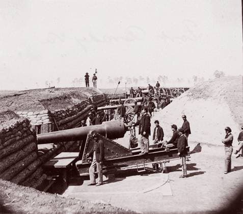 RECORD DATE NOT STATED Fort Brady, Virginia, 1861-65. Creator: Andrew Joseph Russell. Copyright:xHeritagexArt HeritagexImagesx IMAGO ,2778390 ! ACHTUNG: AUFNAHMEDATUM GESCHÄTZT!  Copyright:HeritagexArt HeritagexImagesx IMAGO