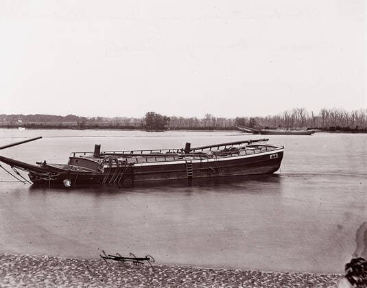RECORD DATE NOT STATED Deep Bottom, James River, 1864. Creator: Andrew Joseph Russell. Copyright:xHeritagexArt HeritagexImagesx IMAGO ,2778398 ! ACHTUNG: AUFNAHMEDATUM GESCHÄTZT!  Copyright:HeritagexArt HeritagexImagesx IMAGO