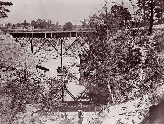 RECORD DATE NOT STATED Dutch Gap Canal, 1865. Creators: Andrew Joseph Russell, Egbert Guy Fowx. Copyright:xHeritagexArt HeritagexImagesx IMAGO ,2778419 ! ACHTUNG: AUFNAHMEDATUM GESCHÄTZT!  Copyright:HeritagexArt HeritagexImagesx IMAGO