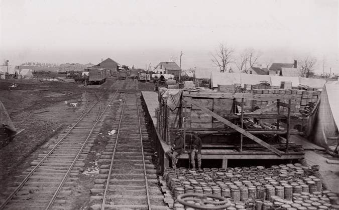 RECORD DATE NOT STATED Stoneman s Station, Virginia, 1861-65. Creator: Unknown. Copyright:xHeritagexArt HeritagexImagesx IMAGO ,2781133 ! ACHTUNG: AUFNAHMEDATUM GESCHÄTZT!  Copyright:HeritagexArt HeritagexImagesx IMAGO