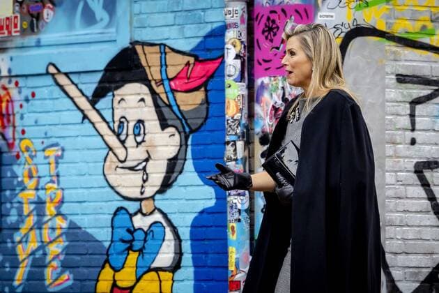 AMSTERDAM Queen Maxima during the presentation of the Prince Bernhard Cultuurfonds Prize 2022 in the Amsterdam STREET museum at the Anne Frank House The foundation receives the oeuvre prize for years of drawing attention to Anne Frank s ideas in a creative and inspiring way ANP ROBIN VAN LONKHUIJSEN netherlands out belgium out  Copyright: xx x458513441x originalFilename: 458513441.jpg