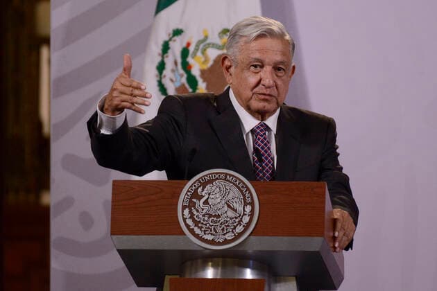 November 28, 2022, Mexico city, Mexico:MexicoÃ¢â‚¬â ¢s President, Andres Manuel Lopez Obrador, speaks during the ceremony of the National Sports Awards at National Palace on November 28, 2022 in Mexico City, Mexico. Mexico City Mexico - ZUMAe321 20221128_zia_e321_012 Copyright: xCarlosxTischler xEyepixxGroupx