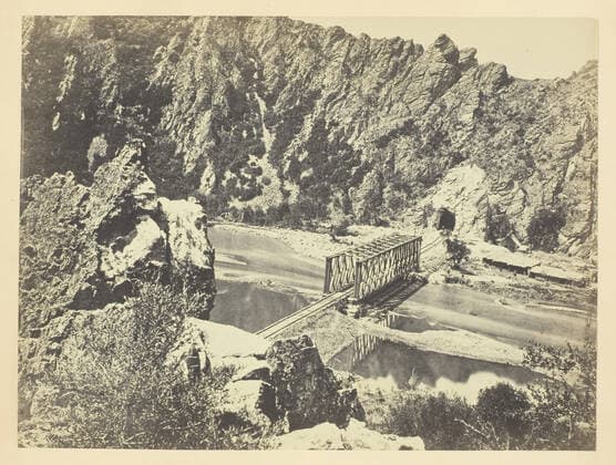RECORD DATE NOT STATED Tunnel No. 3, Weber Canon, Utah, 1868 69. Creator: Andrew Joseph Russell. Copyright:x54420x IMAGO ,2840630 ! ACHTUNG: AUFNAHMEDATUM GESCHÄTZT!  Copyright:54420x IMAGO
