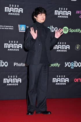 Japanese actor Kentaro Sakaguchi attends a red carpet event of the 2022 MAMA(Mnet Asian Music Awards) in Osaka, Japan on Wednesday, November 30, 2022.  TKP2022113015 KEIZOxMORI