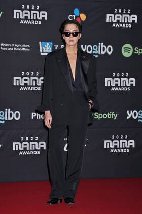 Member of BTS, singer j-hope attend a red carpet event of the 2022 MAMA(Mnet Asian Music Awards) in Osaka, Japan on Wednesday, November 30, 2022.  TKP2022113024 KEIZOxMORI