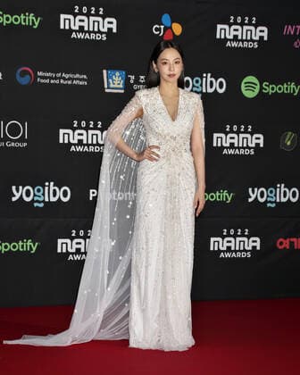 South Korean actress Ahn So-hee attends a red carpet event of the 2022 MAMA(Mnet Asian Music Awards) in Osaka, Japan on Wednesday, November 30, 2022.  TKP2022113004 KEIZOxMORI