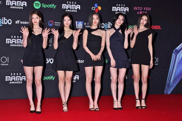 Itzy at the MAMA Awards 2022 ceremony at Kyocera Dome Osaka, 30 11 2022. Foto:xK.xNarax xFuturexImage