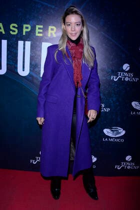 December 1, 2022, Mexico City, Mexico: Fernanda Castillo Attends at red carpet of Tennis Fest Rafael Nadal V. Casper Ruud at La Mexico bullring. on December 1, 2022 in Mexico City, Mexico. Mexico City Mexico - ZUMAe321 20221202_zia_e321_003 Copyright: xJorgexGonzalez xEyepixxGroupx