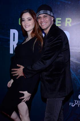December 1, 2022, Mexico City, Mexico: Rafael Mercadante and Elda Maria Gamiz Attend at red carpet of Tennis Fest Rafael Nadal V. Casper Ruud at La Mexico bullring. on December 1, 2022 in Mexico City, Mexico. Mexico City Mexico - ZUMAe321 20221202_zia_e321_015 Copyright: xJorgexGonzalez xEyepixxGroupx