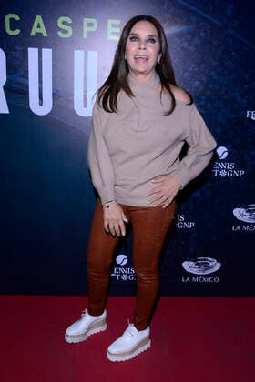 December 1, 2022, Mexico City, Mexico: Ana Maria Lomeli Attends at red carpet of Tennis Fest Rafael Nadal V. Casper Ruud at La Mexico bullring. on December 1, 2022 in Mexico City, Mexico. Mexico City Mexico - ZUMAe321 20221202_zia_e321_043 Copyright: xJorgexGonzalez xEyepixxGroupx