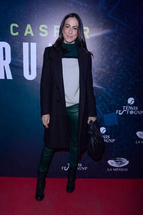 December 1, 2022, Mexico City, Mexico: Paulina Mercado Attends at red carpet of Tennis Fest Rafael Nadal V. Casper Ruud at La Mexico bullring. on December 1, 2022 in Mexico City, Mexico. Mexico City Mexico - ZUMAe321 20221202_zia_e321_046 Copyright: xJorgexGonzalez xEyepixxGroupx