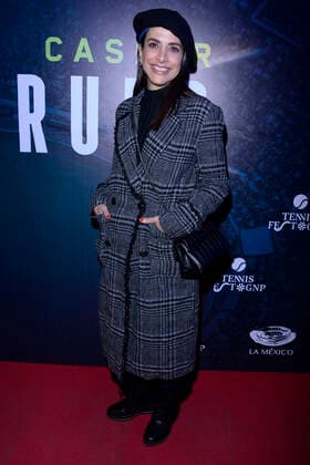 December 1, 2022, Mexico City, Mexico: Veronica Toussaint Attends at red carpet of Tennis Fest Rafael Nadal V. Casper Ruud at La Mexico bullring. on December 1, 2022 in Mexico City, Mexico. Mexico City Mexico - ZUMAe321 20221202_zia_e321_055 Copyright: xJorgexGonzalez xEyepixxGroupx