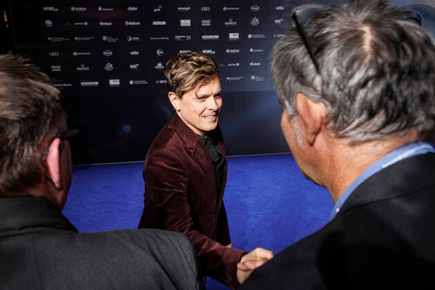 02 12 2022 Düsseldorf singer and activist Michael Patrick Kelly at the award ceremony for the 15 German Sustainability Award at the Maritim Hotel Düsseldorf Maritim Hotel Nordrhein Westfalen Germany