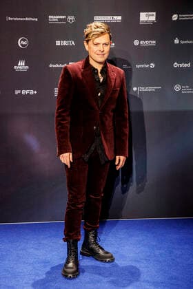 02 12 2022 Düsseldorf singer and activist Michael Patrick Kelly at the award ceremony for the 15 German Sustainability Award at the Maritim Hotel Düsseldorf Maritim Hotel Nordrhein Westfalen Germany
