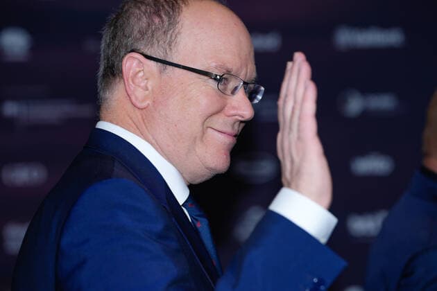 15 German Sustainability Award in Duesseldorf S D Prince Albert II of Monaco the Honorary Laureate in portrait on the Red Carpet at the 15 German Sustainability Award in the Maritim Hotel in Duesseldorf Duesseldorf North Rhine Westphalia Germany