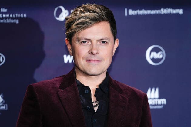 15 German Sustainability Award in Duesseldorf Michael Patrick Kelly the singer, activist and honorary award winner in portrait on the red carpet at the 15 German Sustainability Award in the Maritim Hotel in Duesseldorf Duesseldorf North Rhine Westphalia Germany