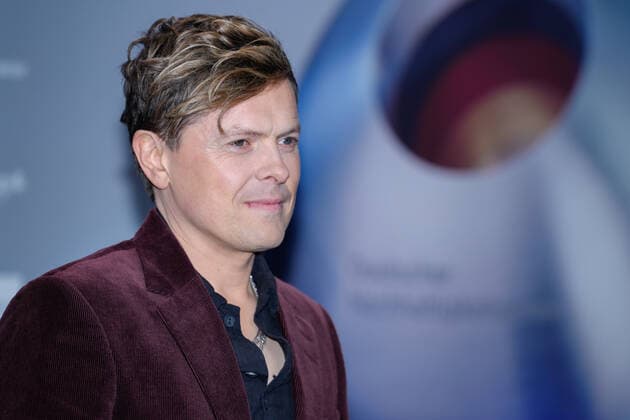 15 German Sustainability Award in Duesseldorf Michael Patrick Kelly the singer, activist and honorary award winner in portrait on the red carpet at the 15 German Sustainability Award in the Maritim Hotel in Duesseldorf Duesseldorf North Rhine Westphalia Germany