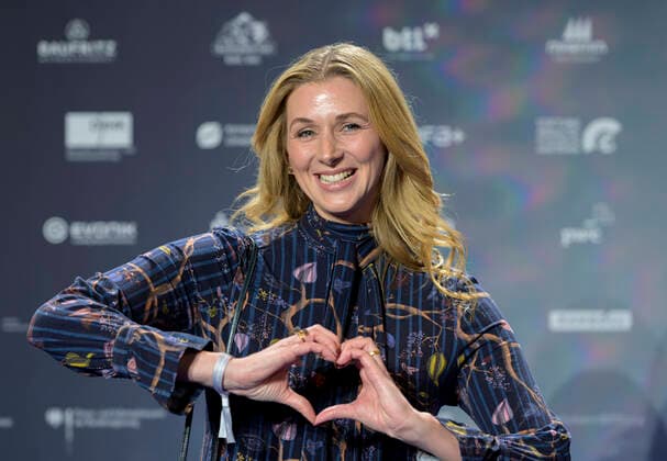 Andrea GERHARD, actress German Sustainability Award on 02 12 2022 in Duesseldorf Germany