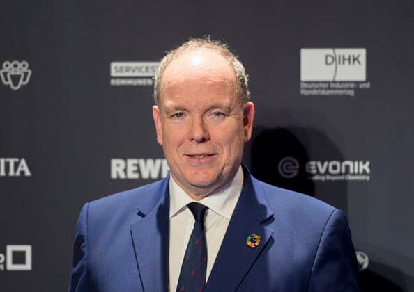 S D Prince Albert II of Monaco, Honorary Laureate German Sustainability Award on 02 12 2022 in Duesseldorf Germany