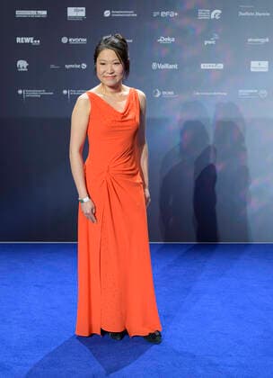 Tianwa YANG, violinist German Sustainability Award on 02 12 2022 in Duesseldorf Germany