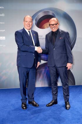 German Sustainability Award 2022 Albert II of Monaco on the red carpet at the German Sustainability Award ceremony at the Maritim Hotel in Düsseldorf, Germany Copyright: xEventpressxGolejewskix