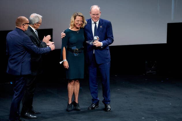 German Sustainability Award 2022 Albert II of Monaco at the German Sustainability Award ceremony at the Maritim Hotel in Düsseldorf, Germany Copyright: xEventpressxGolejewskix