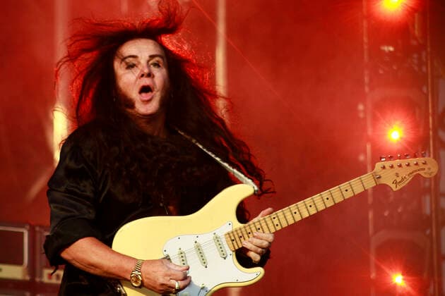 Hell And Heaven Metal Fest December 02, 2022, Toluca, Mexico: The Swedish guitarist Yngwie Malmsteen, performs on the Hell stage during the Hell and Heaven Metal Fest at Pegasus forum. on December 2, 2022 in Toluca, Mexico. (Photo by Carlos Santiago Eyepix Group) Copyright: xCarlosxSantiago xEyepixxGroupx CS_02122022_82882