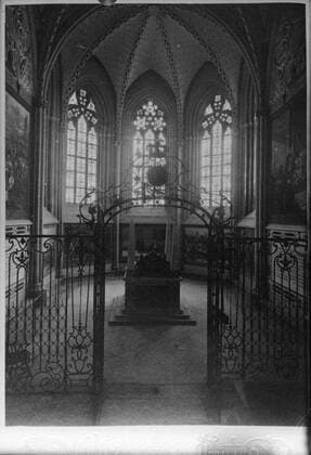 RECORD DATE NOT STATED Repro -Photography - Vasacor before Restoration, Uppsala Cathedral 1885. Views in miniature. Reproductions for Osti s own cabinet photographs. Copyright: xpiemagsx upplpie13012022-74 !ACHTUNG AUFNAHMEDATUM GESCHÄTZT!