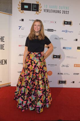 DAfFNE Award 2022 Nina Eichinger arrival to the DAfFNE German Academy of Television Award 2022 at the Meistersall in Berlin on 03 12 2022 Photopress Mueller