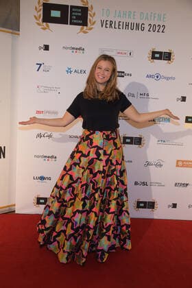 DAfFNE Award 2022 Nina Eichinger arrival to the DAfFNE German Academy of Television Award 2022 at the Meistersall in Berlin on 03 12 2022 Photopress Mueller