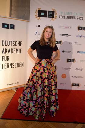 DAfFNE Award 2022 Arrival to the DAfFNE German Academy of Television Award 2022 at the Meistersall in Berlin on 03 12 2022. Photopress Mueller