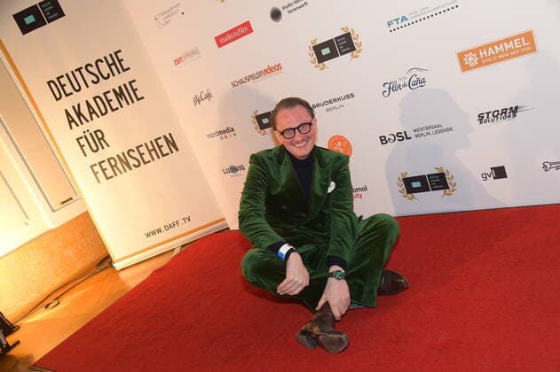 DAfFNE Award 2022 Jan Henrik Scheper Stuke Arrival to the DAfFNE German Academy of Television, Award 2022 at the Meistersall in Berlin on 03 12 2022. Photopress Mueller