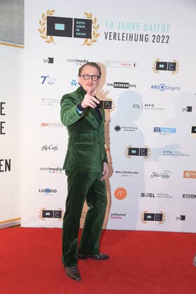 DAfFNE Award 2022 Jan Henrik Scheper Stuke Arrival to the DAfFNE German Academy of Television, Award 2022 at the Meistersall in Berlin on 03 12 2022. Photopress Mueller