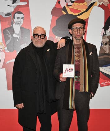 Torinoi,Italy Torino Film Festival 40th edition photocall awards ceremony awards In the picture:WERE IS THIS STREET? OR WITH NO BEFORE directors Joao Pedro Rodrigues and Joao Rui Guerra da Mata Special Jury Prize International Documentary Competition  Copyright: xNickxZonnax xipa-agency.netx xNickxZonnax IPA_IPA34882850