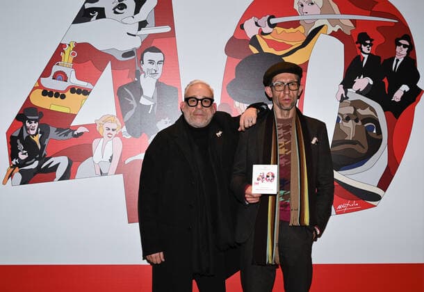 Torinoi,Italy Torino Film Festival 40th edition photocall awards ceremony awards In the picture:WERE IS THIS STREET? OR WITH NO BEFORE directors Joao Pedro Rodrigues and Joao Rui Guerra da Mata Special Jury Prize International Documentary Competition  Copyright: xNickxZonnax xipa-agency.netx xNickxZonnax IPA_IPA34882853