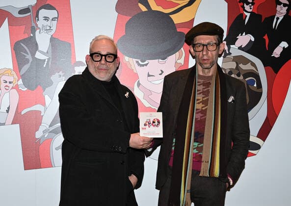 Torinoi,Italy Torino Film Festival 40th edition photocall awards ceremony awards In the picture:WERE IS THIS STREET? OR WITH NO BEFORE directors Joao Pedro Rodrigues and Joao Rui Guerra da Mata Special Jury Prize International Documentary Competition  Copyright: xNickxZonnax xipa-agency.netx xNickxZonnax IPA_IPA34882856