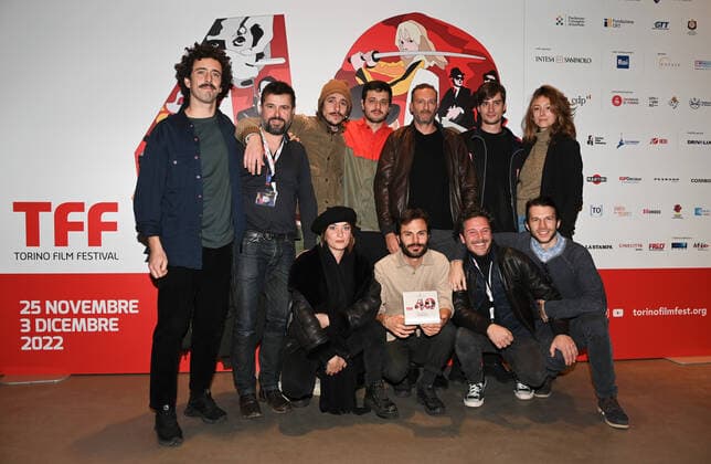 Torinoi,Italy Torino Film Festival 40th edition photocall awards ceremony In the picture:CORPO DEIGIORNI director Santabelva Italian Documentary Competition award  Copyright: xNickxZonnax xipa-agency.netx xNickxZonnax IPA_IPA34882902