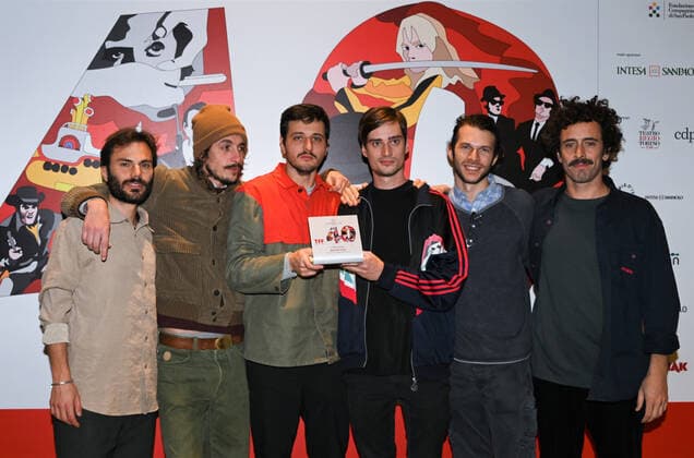 Torinoi,Italy Torino Film Festival 40th edition photocall awards ceremony In the picture:CORPO DEIGIORNI director Santabelva Italian Documentary Competition award  Copyright: xNickxZonnax xipa-agency.netx xNickxZonnax IPA_IPA34882917