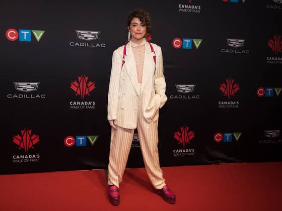 December 3, 2022, TORONTO, ON, CANADA: Tatiana Maslany, 2022 inductee, poses for a photograph on the red carpet for the 2022 Canada™s Walk of Fame Gala in Toronto, on Saturday, December 3, 2022. TORONTO CANADA  - ZUMAc35_ 20221203_zaf_c35_126 Copyright: xTijanaxMartinx
