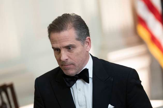 December 4, 2022, Washington, District of Columbia, USA: Hunter Biden arrives for a reception honoring the 45th Annual Kennedy Center Honors hosted by United States President Joe Biden and first lady Dr. Jill Biden at the White House in Washington, DC on Sunday, December 4, 2022 Washington USA - ZUMAs152 20221204_zaa_s152_033 Copyright: xChrisxKleponisx